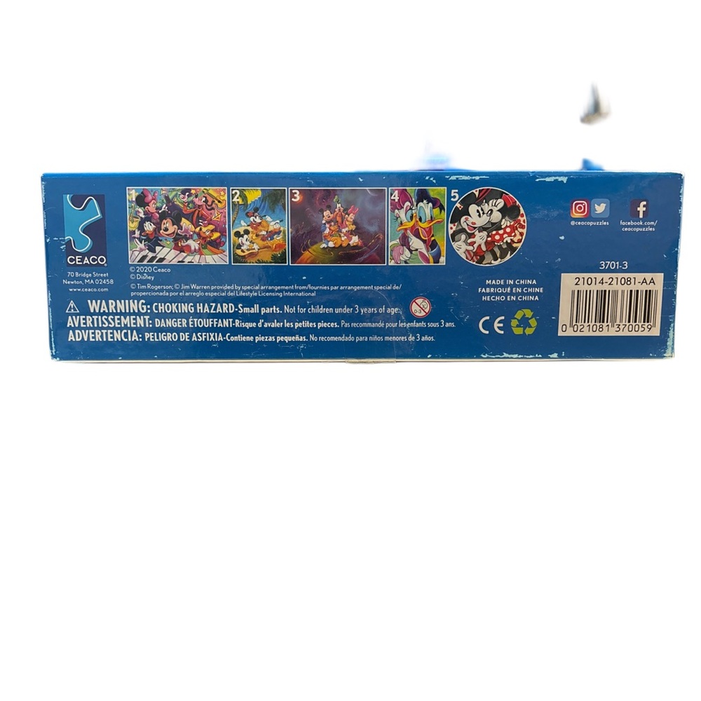 Ceaco Disney 5 Puzzle Collection - Picture 3 of 5
